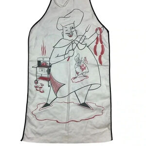 Vintage 1950s big boy grilling apron